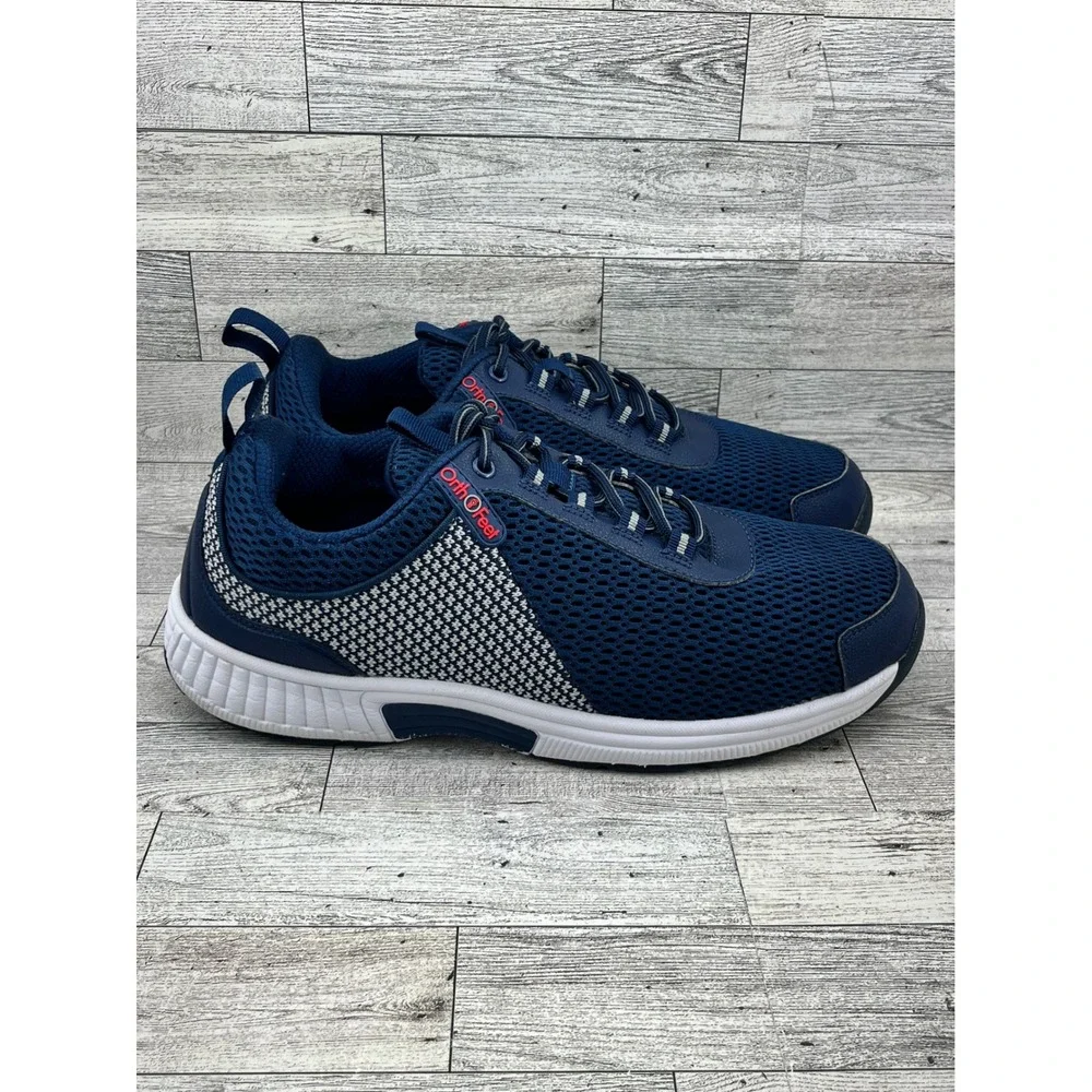 Skechers Air Cooled Memory‎ Foam Slip On Shoes Navy Blue Womens Size 9.5